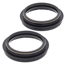 Load image into Gallery viewer, All Balls Fork Dust Seal Kit 22-57104 showing rubber seals and gaskets for motorcycle fork protection.