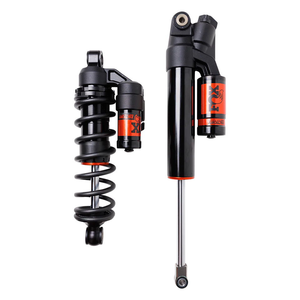 Fox Factory Series rear shock kit with 2.0 coil-over suspension for Qs3 and RT models, featuring durable shock components.