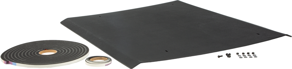 Open Trail molded UTV roof for Polaris RZR Pro XP, showcasing durable construction and fitting securely over the vehicle's cab.