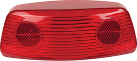 SP1 taillight lens for S-D 54-1046 illumination, showing clear plastic cover with mounting edges and reflective interior details.