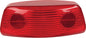 SP1 taillight lens for S-D 54-1046 illumination, showing clear plastic cover with mounting edges and reflective interior details.