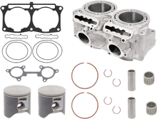 Load image into Gallery viewer, SP1 engine cylinder kit with polished components, part number 541-90209K, featuring detailed metal surfaces for engine repair or upgrade.