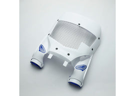 Stadium Vented Number Plate White
