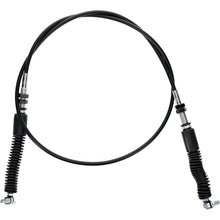Load image into Gallery viewer, All Balls UTV shift cable with hydraulic control line, featuring black outer casing and metal fittings for smooth gear shifting.