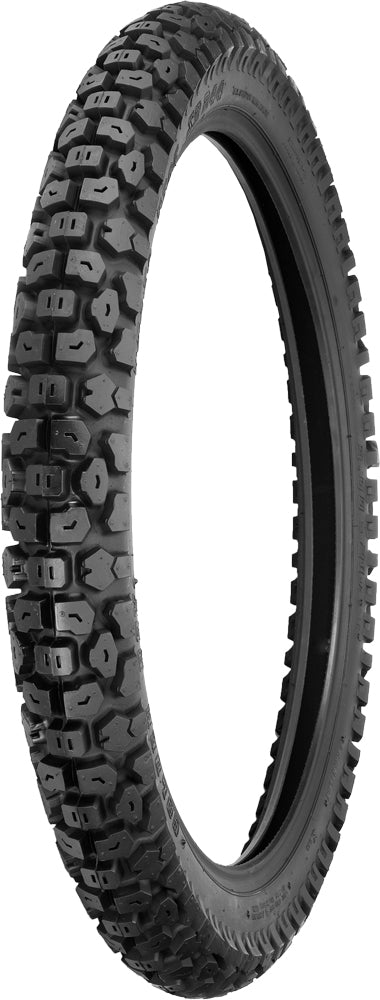 Shinko 244 Series 3.00-16 bias tire for front or rear use, featuring 45P load index, shown with tread detail and sidewall branding.