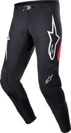 Alpine Star Supertech Ward Pants in black and red berry, size 38, featuring durable material and sporty design for riding.