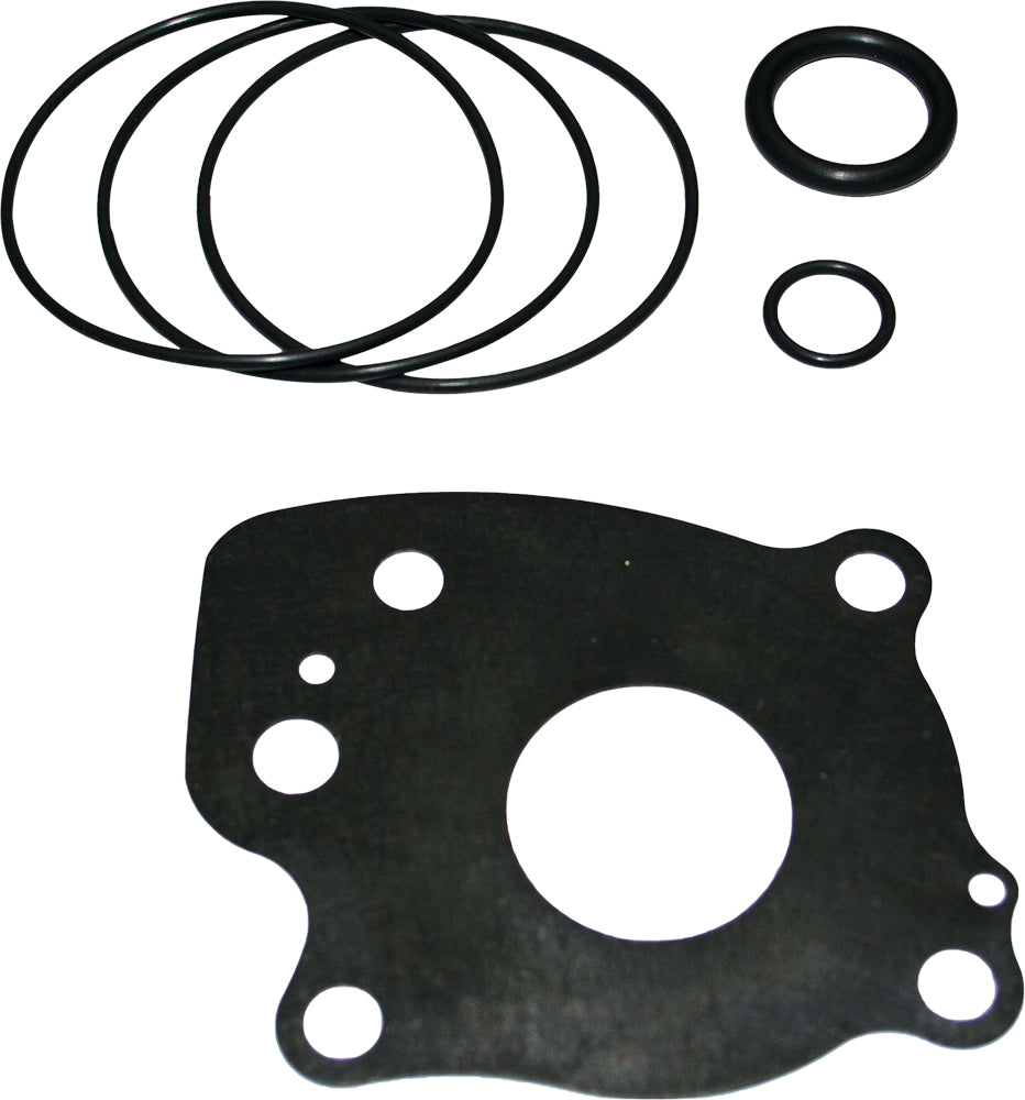 Feuling engine oil pump rebuild kit 811-07061 with metal components and gaskets for motorcycle engine maintenance.