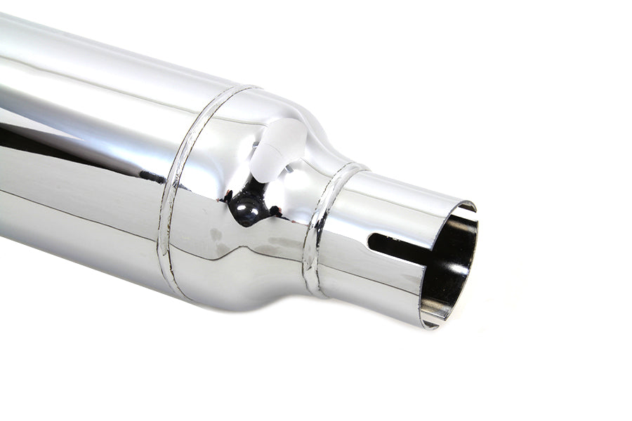 24 inch Cigar Muffler Chrome