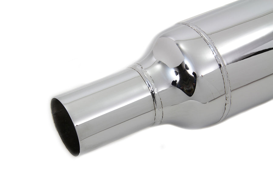 24 inch Cigar Muffler Chrome