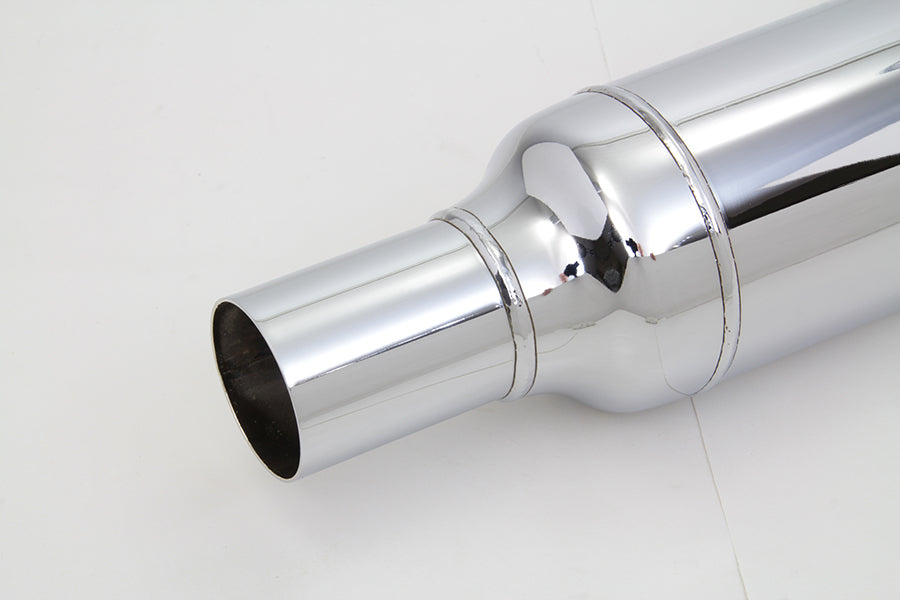 22 inch Cigar Muffler Chrome