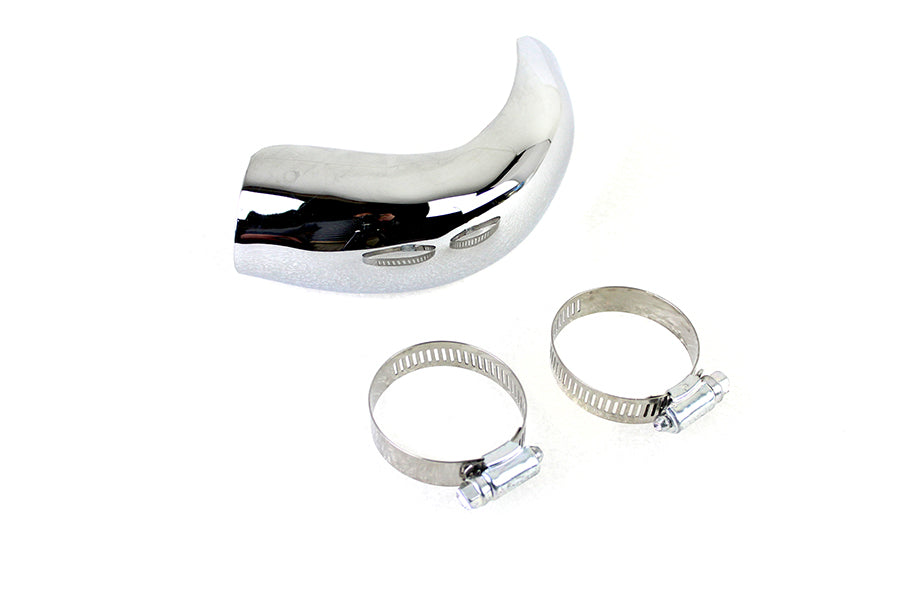 Chrome Rear Heat Shield