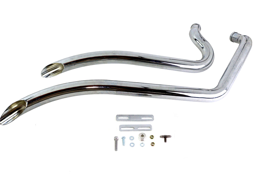 Factory Sample Wyatt Gatling Smooth Radius Pipe Set Chrome