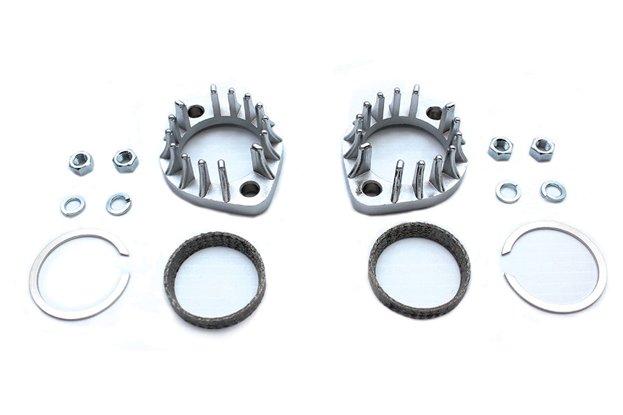 Finned Exhaust Port Flange Kit