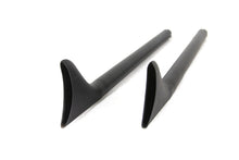 Charger l'image dans la galerie, 36 inch Straight Fishtail Exhaust Extension Set Black