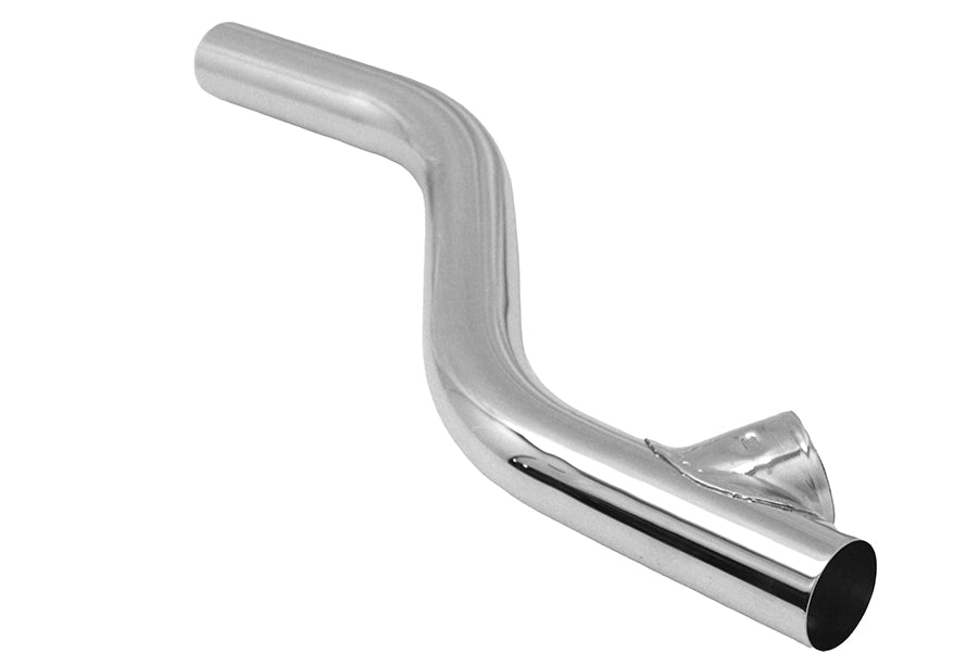 Upsweep Y-Pipe Pipe Extension Chrome