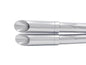 1-3/4 inch Turn Out Exhaust Tip Set Chrome