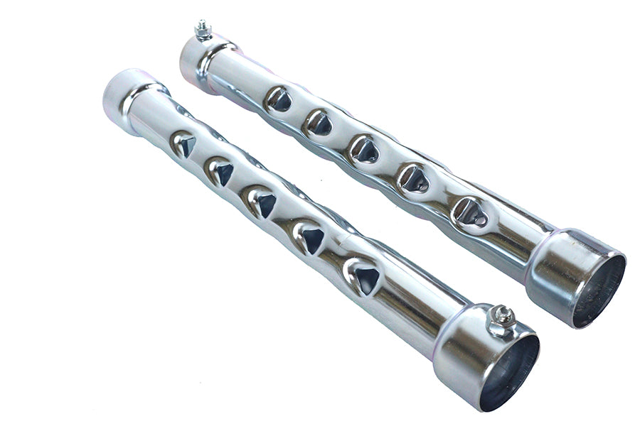V-Slot Style 1-3/4 inch Exhaust Pipe Baffle Set