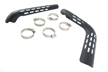 Charger l'image dans la galerie, Exhaust Heat Shield Set Perforated Style Black