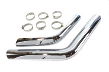 Charger l'image dans la galerie, Drag Exhaust Pipe Heat Shield Set Chrome