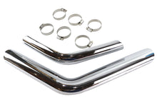 Charger l'image dans la galerie, Drag Exhaust Pipe Heat Shield Set Chrome
