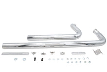 Load image into Gallery viewer, Factory Sample Exhaust Drag Pipe Set Chrome Shotgun Style