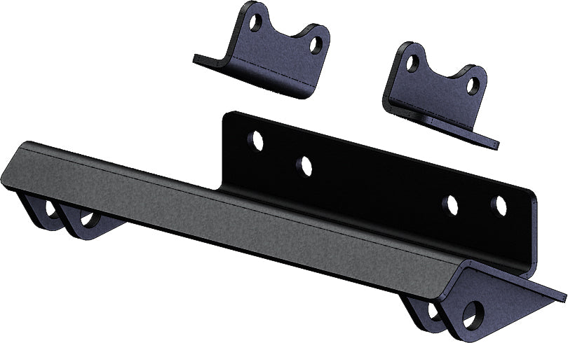 KFI Products UTV plow mount bracket for Kubota, sturdy metal construction, designed for easy attachment and secure fit.