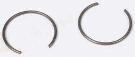 Vertex piston circlips for Vertex pistons, part 175-72090K, shown in a close-up image of metal piston components.