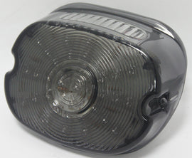 HardDrive smoke taillight assembly for 1999 and up motorcycles, featuring a sleek, low-profile design and durable construction.