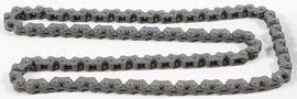 Wiseco engine cam chain CC012 with metal links and tensioner, designed for high-performance motorcycle or engine applications.