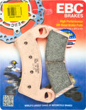 EBC Motorcycle Brakes - Brake Pads Sxr656hh Sintered Sxr Series - 15-656SXR
