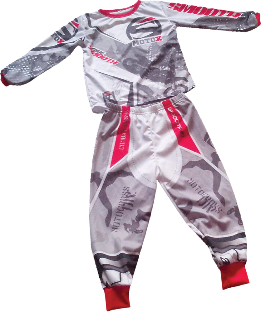 Smooth Industries Ride Smooth Camo 6/8 kids' onesie featuring a camouflage pattern and comfortable fit.