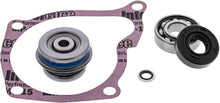Load image into Gallery viewer, Hot Rods Water Pump Kit Pol 421-W0072 for engine, showing the pump components and mounting hardware.