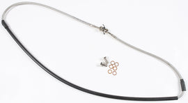 GALFER steel front brake line for Yamaha off-road motorcycles, part number 17-9773, shown in the image.