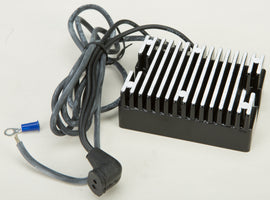 HardDrive black electrical regulator for Fl/Flh 76-80 models, OEM 74512-79a, 820-60128, shown in the image.