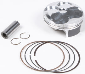 Vertex forged piston kit for Suzuki 175-23862B with 76.96mm bore and 13.9:1 compression ratio, includes piston and components.