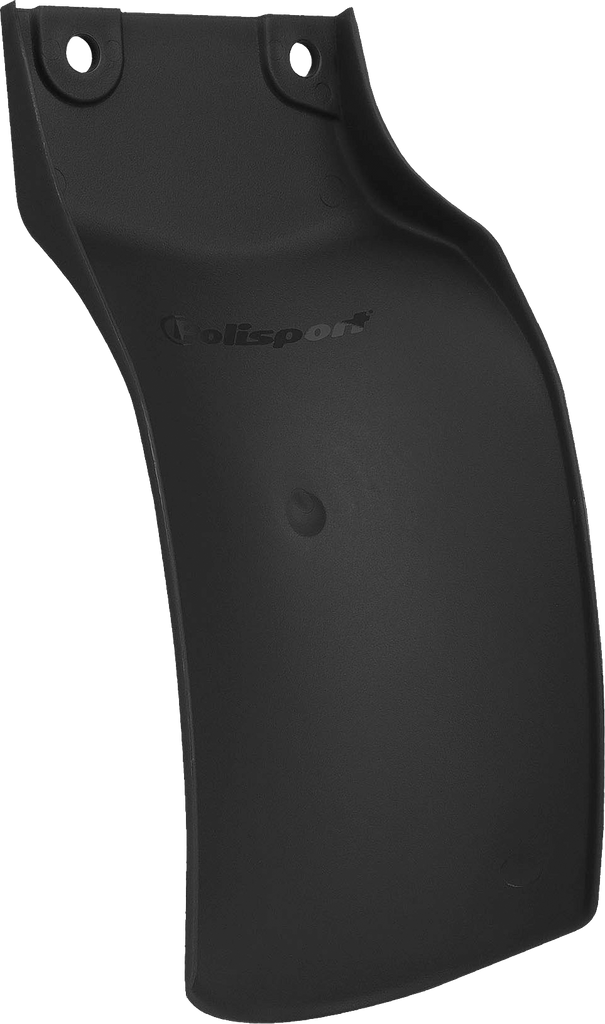 Polisport Plastics black rear shock flap for off-road motorcycles, model 64-890661, designed to protect rear shocks.