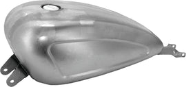 HardDrive EFI dished gas tank, 3.3 gallon capacity, compatible with 2007-2022 models, body style, in black finish.