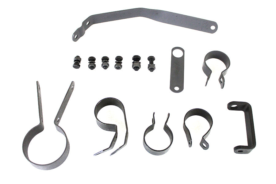 Parkerized Servi-Car Hanger and Clamp Set