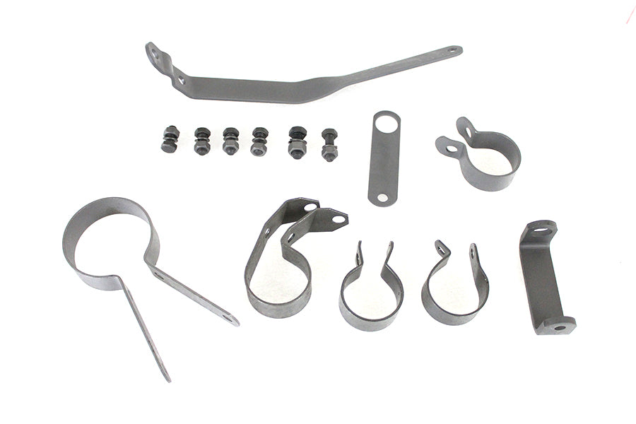 Parkerized Servi-Car Hanger and Clamp Set
