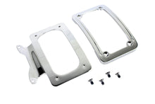 Charger l'image dans la galerie, Curved License Plate with Frame Chrome