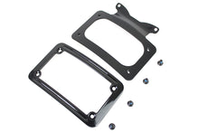 Charger l'image dans la galerie, Curved License Plate with Frame Black