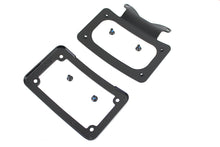 Charger l'image dans la galerie, Curved License Plate with Frame Black
