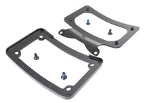 Charger l'image dans la galerie, Curved License Plate with Frame Black