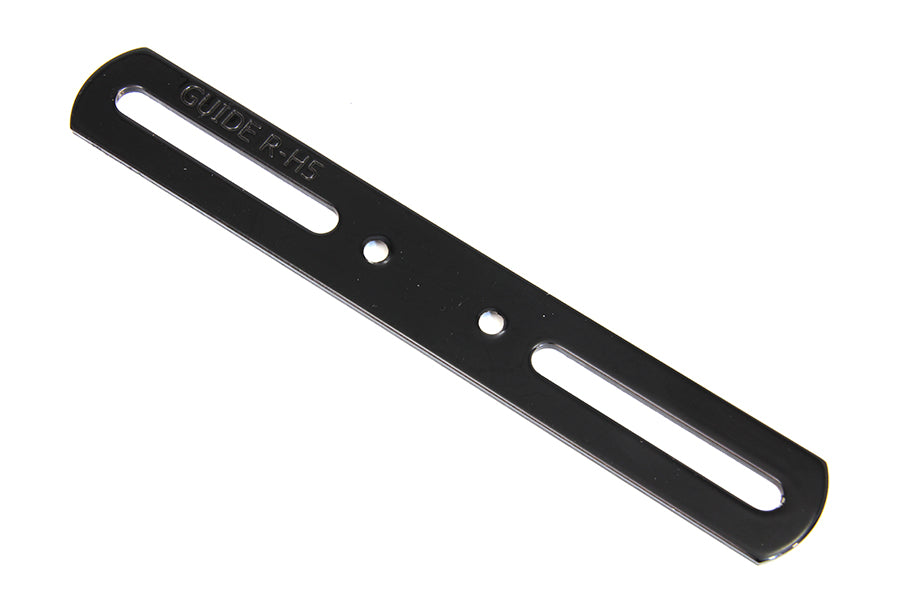 Black Replica Guide License Plate Bracket