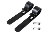 Load image into Gallery viewer, Black 1-1/8 inch Exhaust  inchP inch Clamp Set