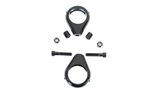 Charger l'image dans la galerie, Black Turn Signal Clamp Kit 41mm Forks