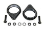 Black Turn Signal Clamp Kit 49mm Forks