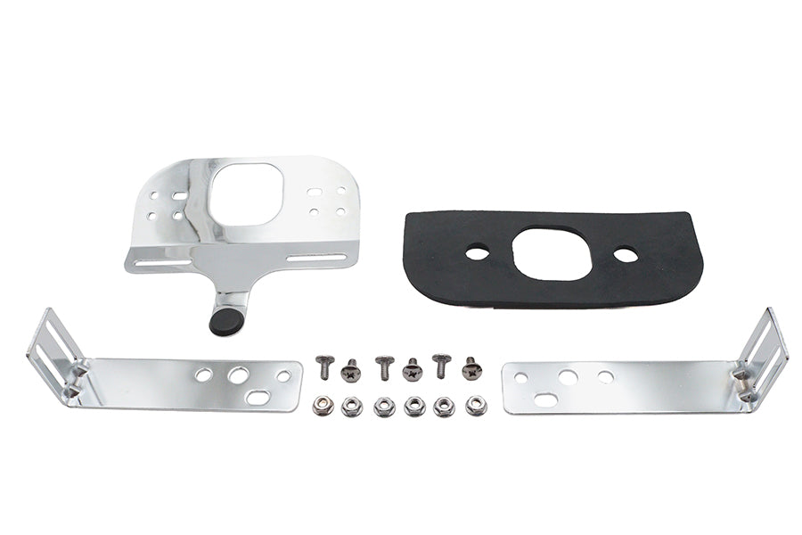 Tail Lamp Adjustable Bracket Chrome