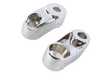 Charger l'image dans la galerie, Turn Signal Bracket 39mm Forks Chrome