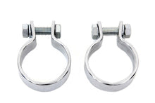Charger l'image dans la galerie, Chrome 1-5/8 inch Muffler Body and End Clamp Set